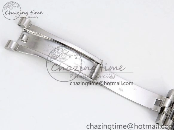 0516 FreshLook DayDate 40 SS JDF 904L Steel Gray Stick Dial on President Bracelet VR3255 V3 (Gain Weight) 1446